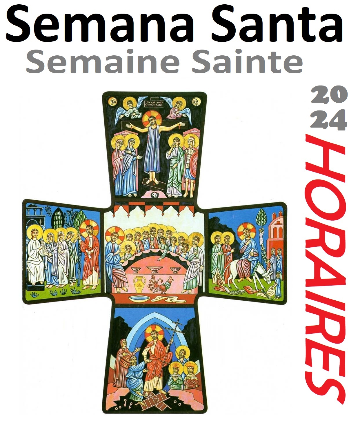 Programme semaine Sainte & Triduum Pascal – Programa semana Santa & Tríduo Pascal